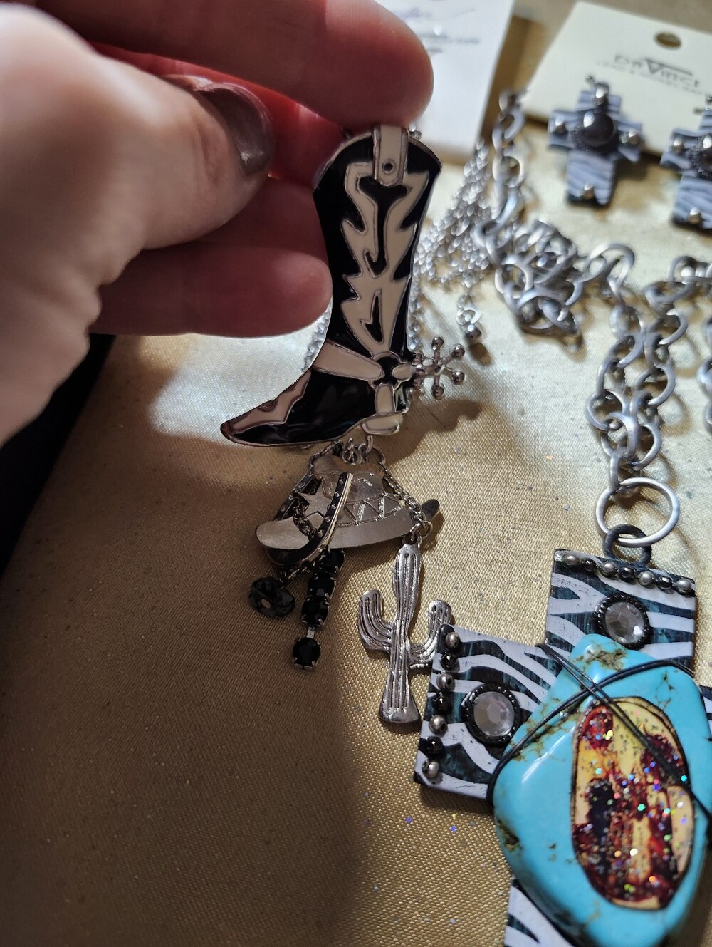 Western Style Deadstock Jewelry Lot - Picture 3 of 7